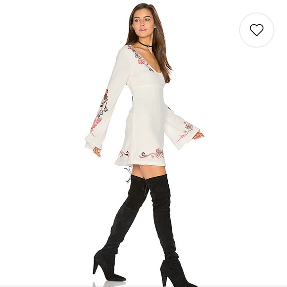 **SOLD**Free People holiday folk dress - Picture 6 of 7